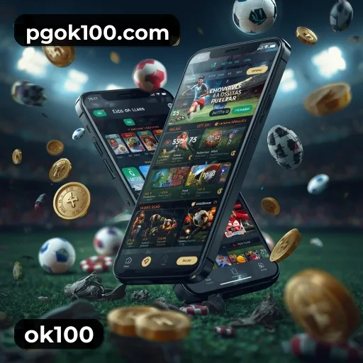 ok100 App slots lobby optimized for mobile casino players